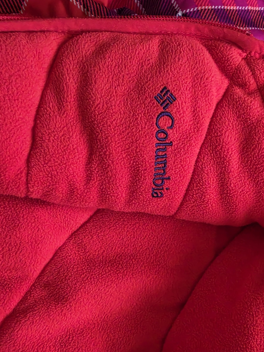Columbia Kids' Bright Pink Fleece Jacket